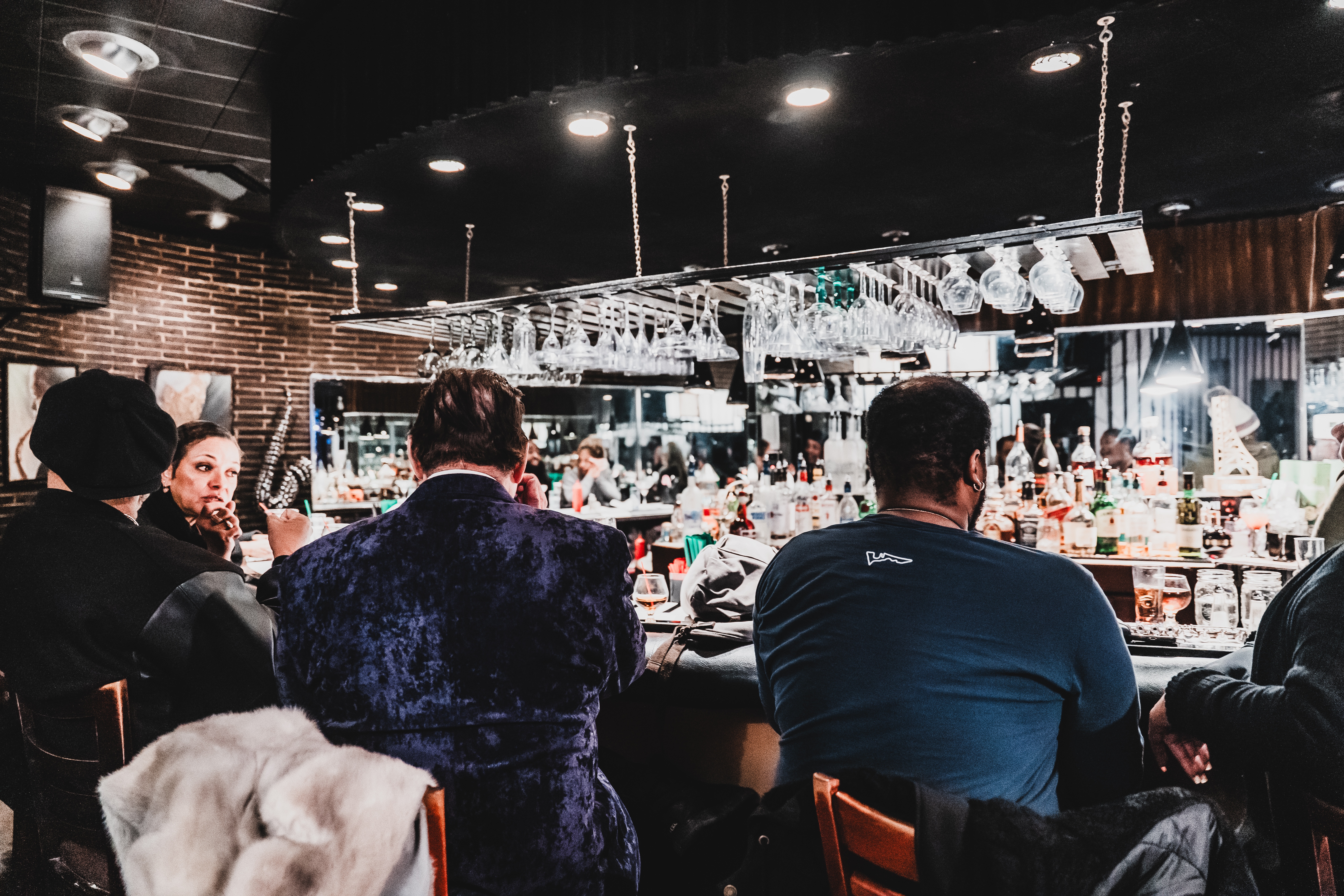 Crowd at Baker's Keyboard Lounge
